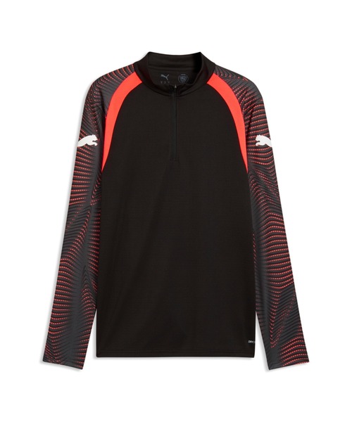 PUMA Mens Soccer INDIVIFINAL 1/4 Zip Top — мужская футболка‑толстовка PUMA