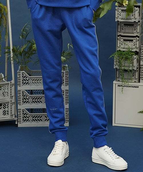 replaycontainer(リプレイコンテナ)の「recon piping jogger pants (cobalt blue)(スウェットパンツ・メンズ・その他・FREE)」の1枚目の写真