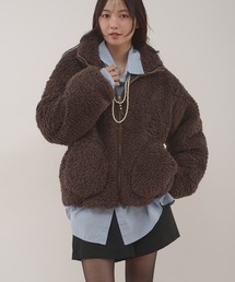 MUHET（ミュエータ）の「shaggy fleece blouson / シャギーフリースブルゾン（ブルゾン）」