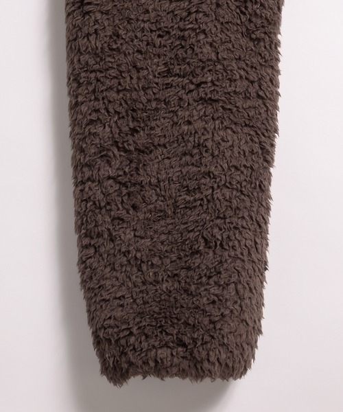 MUHET(ミュエータ)の「shaggy fleece blouson / シャギーフリースブルゾン(ブルゾン・レディース・チャコールグレー/ブラウン・SMALL/MEDIUM)」の21枚目の写真