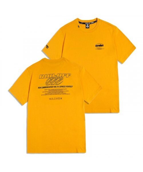 CORALIAN(コラリアン)の「ランオフコイン 半袖コットンTシャツ オレンジ(Tシャツ/カットソー・メンズ・その他・S/M/L/2XL/XL/XS)」の5枚目の写真
