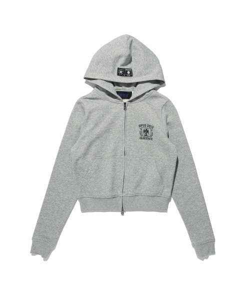 OPUS 0012（オーパス0012）の「Op. 07 CITY GIRL HOOD-ZIP M/GREY（パーカー・レディース・その他・SMALL/MEDIUM）」の3枚目の写真
