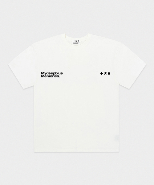 mydeepbluememories(マイディープブルーメモリーズ)の「Mm Symbol Logo T-Shirts (WHITE)(Tシャツ/カットソー・レディース・ホワイト・SMALL/MEDIUM/LARGE)」の17枚目の写真