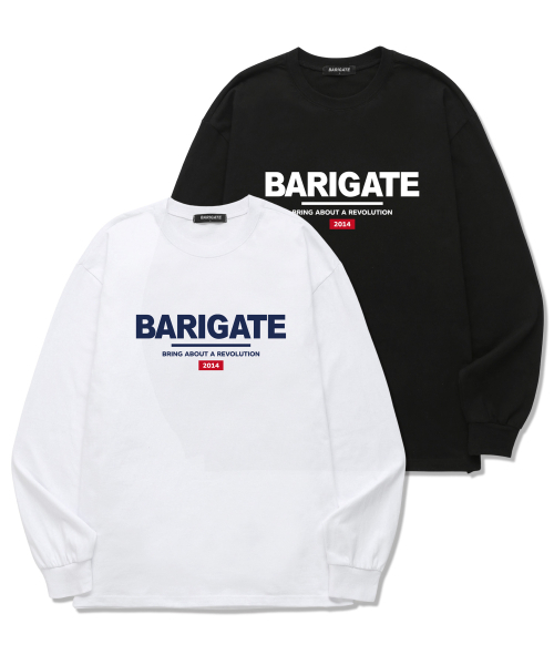BARIGATE(バリゲート)の「シグニチャーロゴロングスリーブ (BLS003) ホワイト(Tシャツ/カットソー・レディース・その他・SMALL/MEDIUM/LARGE/XX-LARGE/X-LARGE)」の3枚目の写真