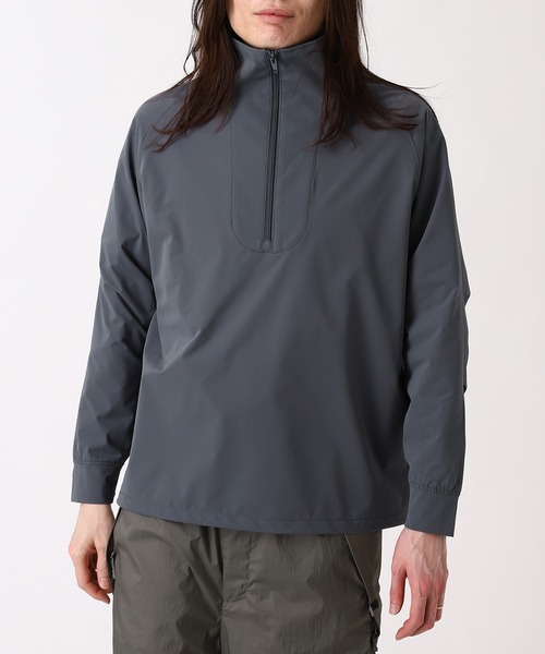 DAIWA PIER39（ダイワピア39）の「DAIWA PIER39 TECH HALFZIP STAND JACKET BJ-60025（ブルゾン・メンズ・ブラック/チャコールグレー・LARGE/X-LARGE）」の2枚目の写真