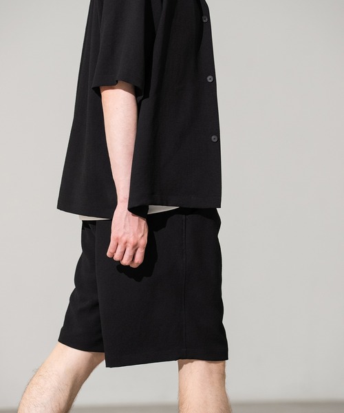 CITY TOKYO（シティトウキョウ）の「【CITY TOKYO/シティートーキョー】Multi-flex ﾜｲﾄﾞｼｮｰﾂ（その他パンツ・メンズ・ダークブラウン/ブラック・1/2）」の6枚目の写真