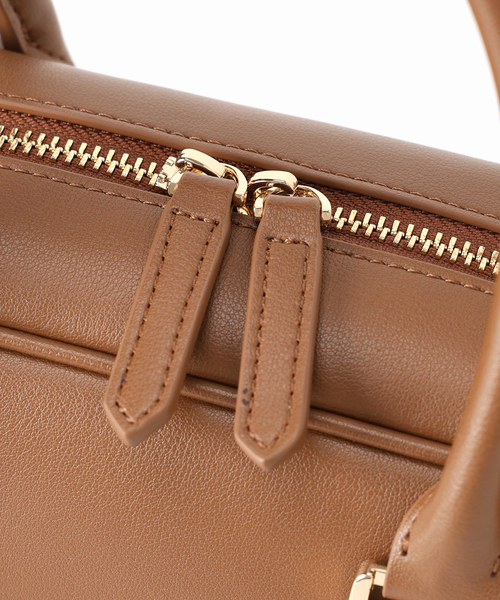 Spick & Span（スピックアンドスパン）の「HELLO KITTY×S&S×HASHIBAMI ミニボストンバッグ（ボストンバッグ・レディース・ブラック/キャメル・FREE）」の10枚目の写真