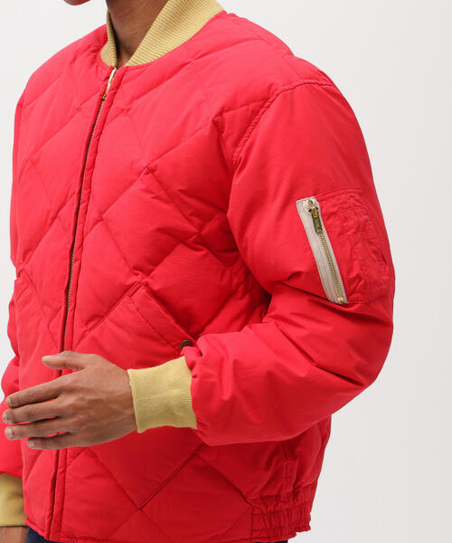 AVIREX（アヴィレックス）の「《AVIREX × Eddie Bauer》SKY LINER SPECIAL EDITION / スカイライナー / アヴィレックス / エディバウアー（ダウンジャケット/コート・メンズ・オリーブ系/ブラック/レッド・2XL/XL/M/L）」の6枚目の写真