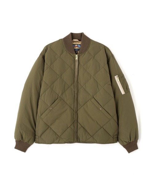 AVIREX（アヴィレックス）の「《AVIREX × Eddie Bauer》SKY LINER SPECIAL EDITION / スカイライナー / アヴィレックス / エディバウアー（ダウンジャケット/コート・メンズ・オリーブ系/ブラック/レッド・2XL/XL/M/L）」の2枚目の写真