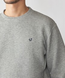 SHIPS | 【WEB限定】SHIPS: コットンポリ ダブルニット ロングスリーブ クルーネック トレーナー (セットアップ対応)(スウェット)