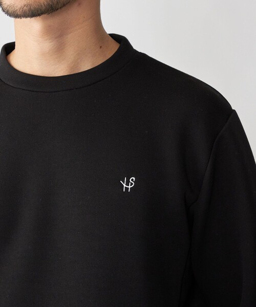 SHIPS(シップス)の「【WEB限定】SHIPS: コットンポリ ダブルニット ロングスリーブ クルーネック トレーナー (セットアップ対応)(スウェット・メンズ・ブラック/グレー/ベージュ・SMALL/MEDIUM/LARGE/X-LARGE)」の14枚目の写真