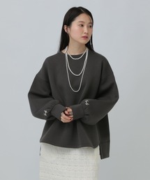 LEPSIM | パフエア刺繍プルオーバー　634638(スウェット)