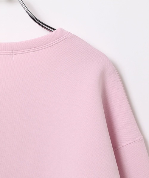 LEPSIM(レプシィム)の「パフエア刺繍プルオーバー 634638(スウェット・レディース・モカ/杢グレー/ピンク・FREE)」の9枚目の写真