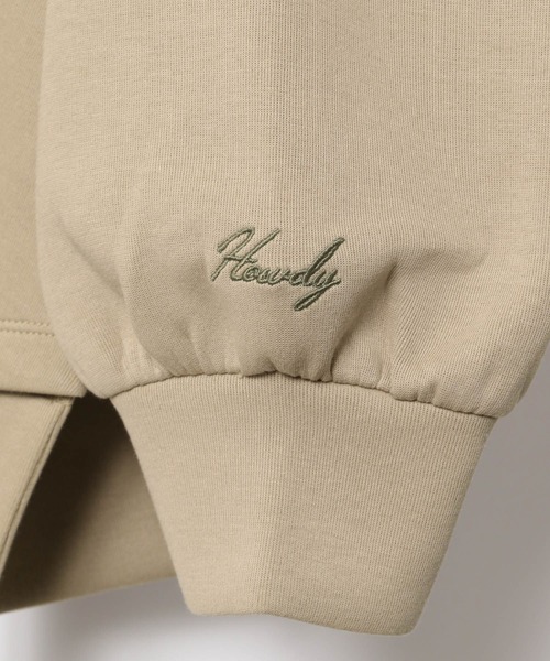 LEPSIM(レプシィム)の「パフエア刺繍プルオーバー 634638(スウェット・レディース・モカ/杢グレー/ピンク・FREE)」の12枚目の写真