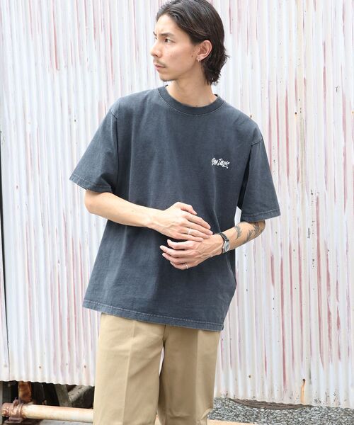 BEN DAVIS(ベンデイビス)の「【BEN DAVIS(ベンデイビス)】ROADSIDE VNTG TEE(UF) / Tシャツ クルーネック ワンポイント シンプル ユニセックス 加工(Tシャツ/カットソー・メンズ・ダークブラウン/レッド/ブラック・X-LARGE/LARGE/MEDIUM)」の12枚目の写真