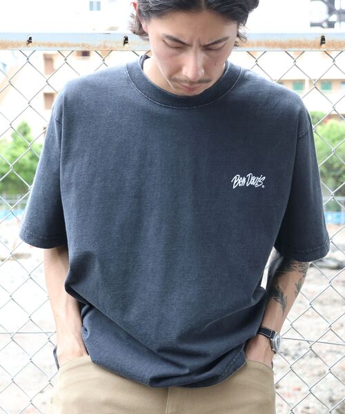 BEN DAVIS(ベンデイビス)の「【BEN DAVIS(ベンデイビス)】ROADSIDE VNTG TEE(UF) / Tシャツ クルーネック ワンポイント シンプル ユニセックス 加工(Tシャツ/カットソー・メンズ・ダークブラウン/レッド/ブラック・X-LARGE/LARGE/MEDIUM)」の14枚目の写真