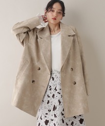 RAGEBLUE | レザーダブルコート(テーラードジャケット)