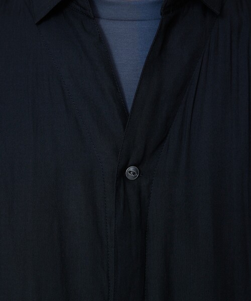 5351 POUR LES HOMMES（ゴーサンゴーイチプールオム）の「【スキッパー】半袖 シャツ（シャツ/ブラウス・メンズ・ホワイト/グレイッシュブルー/ブラック・44/46/48/50）」の22枚目の写真