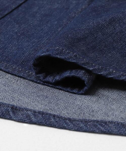 Wrangler（ラングラー）の「『別注』Wrangler×EKAL　LONG-SLEEVEデニムワークシャツ（シャツ/ブラウス・レディース・インディゴブルー/ブラック・FREE）」の15枚目の写真