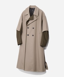 HARE | レイヤードダブルコート(HARE)(トレンチコート)