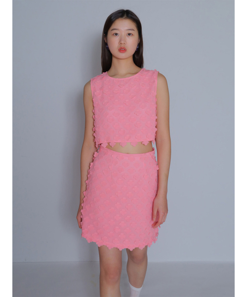 BOMNAL BOUTIQUE(ボムナルブティック)の「クロエミニスカート_ピンク(スカート・レディース・その他・SMALL/MEDIUM)」の2枚目の写真