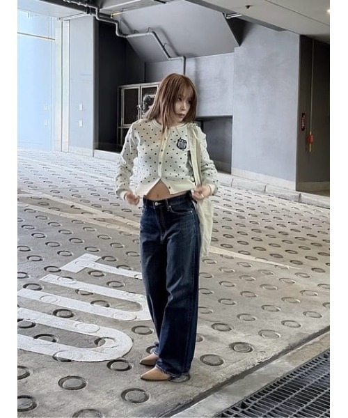 【美品】ラグアジェム　CLASSIC WIDE STRAIGHT デニム CLASSIC WIDE STRAIGHT デニム（デニムパンツ）｜LAGUA GEM