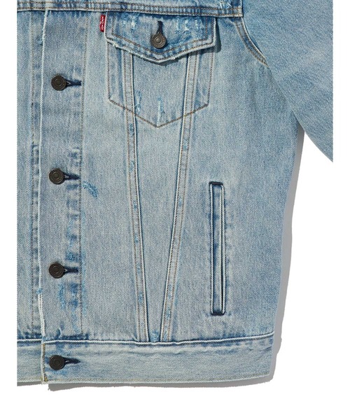 Levi's(リーバイス)の「Levi's/リーバイス 501(R) DAY SPECIAL COLLECTION TYPEⅢ トラッカージャケット(デニムジャケット・メンズ・インディゴブルー・M/L/XL/S)」の9枚目の写真