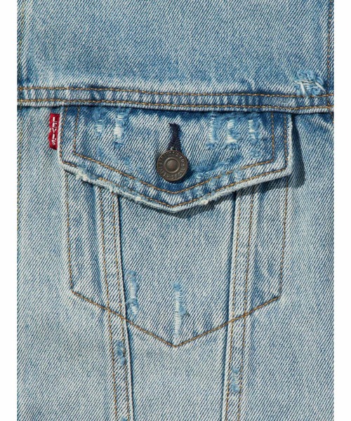 Levi's(リーバイス)の「Levi's/リーバイス 501(R) DAY SPECIAL COLLECTION TYPEⅢ トラッカージャケット(デニムジャケット・メンズ・インディゴブルー・M/L/XL/S)」の10枚目の写真
