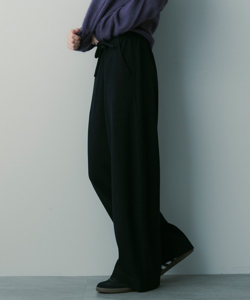 SERENO(セレーノ)の「ワイドイージーコーデュロイパンツ(その他パンツ・レディース・ダークグレー/ネイビー・M/S/L)」の8枚目の写真