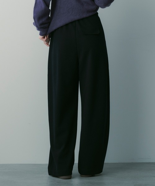 SERENO(セレーノ)の「ワイドイージーコーデュロイパンツ(その他パンツ・レディース・ダークグレー/ネイビー・M/S/L)」の3枚目の写真