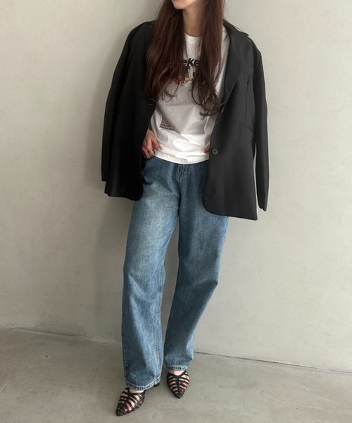 MYMOOD.（マイムード）の「ポインテッドトゥ グルカサンダル ウッドヒール（サンダル・レディース・ブラック/アイボリー/キャメル・23.5cm/24.5cm）」の17枚目の写真