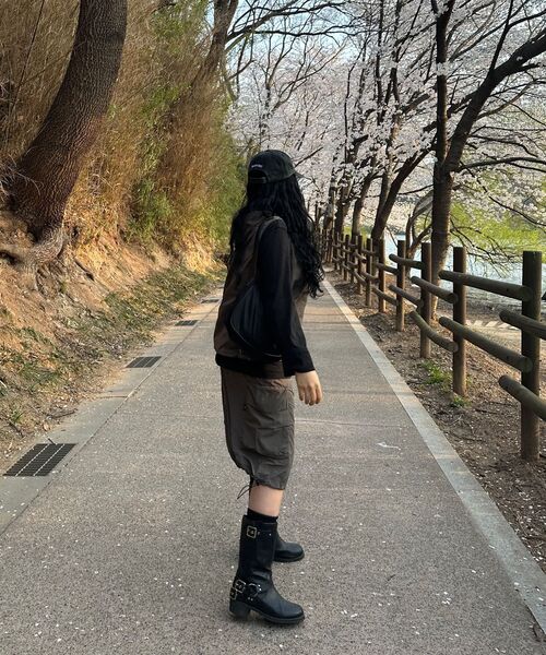 LMCの「OG HOODIE VEST khaki brown（ベスト・レディース・その他・S/M/L）」の17枚目の写真