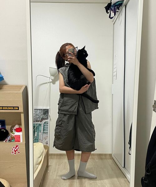 LMCの「OG HOODIE VEST khaki brown（ベスト・レディース・その他・S/M/L）」の18枚目の写真