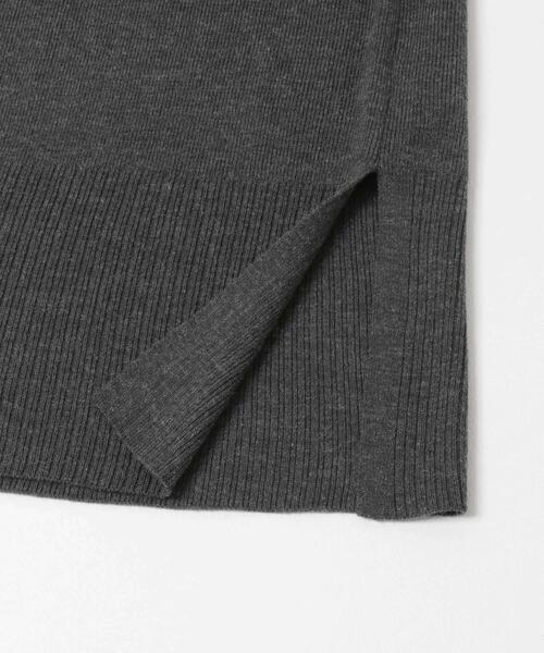 セール】ハーフZIPレイヤードニットワンピース（ワンピース）｜KBF