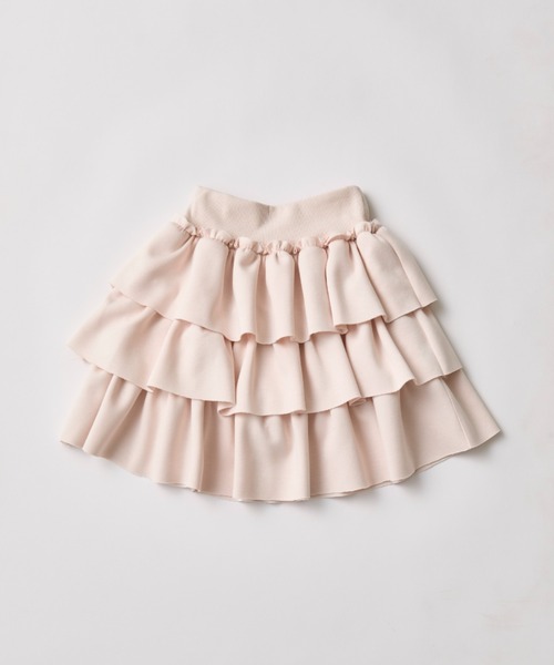 OLIVE des OLIVE(オリーブデオリーブ)の「キラキラロゴフリルスカート(スカート・レディース・トップグレー/ネイビー/ピンク・FREE)」の6枚目の写真