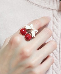 axes femme（アクシーズファム）の「ショコラリング／チェリー（リング）」