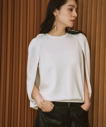 ELFRANK（エルフランク）の「ダンボール ケープスリットスリーブプルオーバー（Tシャツ/カットソー）」