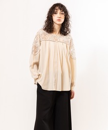 OSMOSIS | 2WAYレース切替ブラウス(シャツ/ブラウス)