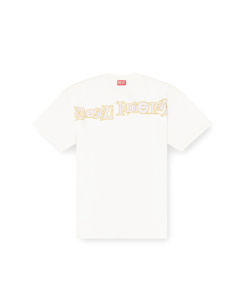 DIESEL(ディーゼル)の「メンズ リラックスフィットTシャツ T-BOXT-V3(Tシャツ/カットソー・メンズ・ホワイト/ブラック・XX-LARGE/X-SMALL/SMALL/X-LARGE/XXX-LARGE/LARGE/MEDIUM)」の5枚目の写真