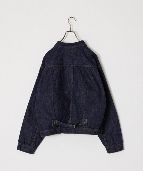 REMI RELIEF(レミレリーフ)の「REMI RELIEF/レミレリーフ 12oz 大戦モデルJKT シンチバック 月桂樹ボタン コットンデニムジャケット 2026年春夏(デニムジャケット・メンズ・ワンウォッシュ・M/L/XL)」の2枚目の写真