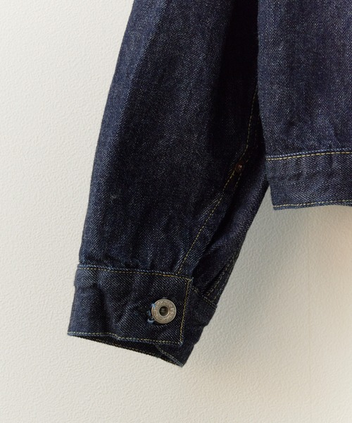 REMI RELIEF(レミレリーフ)の「REMI RELIEF/レミレリーフ 12oz 大戦モデルJKT シンチバック 月桂樹ボタン コットンデニムジャケット 2026年春夏(デニムジャケット・メンズ・ワンウォッシュ・M/L/XL)」の7枚目の写真