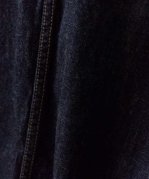 REMI RELIEF(レミレリーフ)の「REMI RELIEF/レミレリーフ 12oz 大戦モデルJKT シンチバック 月桂樹ボタン コットンデニムジャケット 2026年春夏(デニムジャケット・メンズ・ワンウォッシュ・M/L/XL)」の9枚目の写真