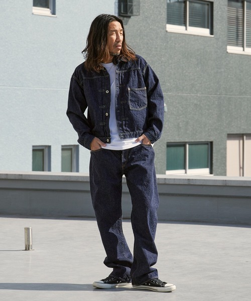 REMI RELIEF(レミレリーフ)の「REMI RELIEF/レミレリーフ 12oz 大戦モデルJKT シンチバック 月桂樹ボタン コットンデニムジャケット 2026年春夏(デニムジャケット・メンズ・ワンウォッシュ・M/L/XL)」の11枚目の写真