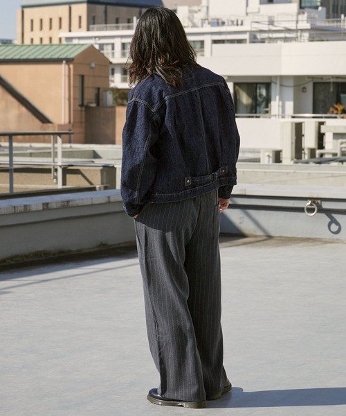 REMI RELIEF(レミレリーフ)の「REMI RELIEF/レミレリーフ 12oz 大戦モデルJKT シンチバック 月桂樹ボタン コットンデニムジャケット 2026年春夏(デニムジャケット・メンズ・ワンウォッシュ・M/L/XL)」の20枚目の写真