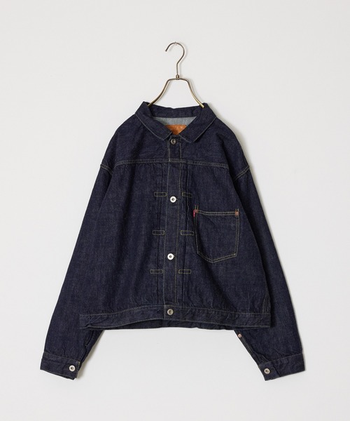 REMI RELIEF(レミレリーフ)の「REMI RELIEF/レミレリーフ 12oz 大戦モデルJKT シンチバック 月桂樹ボタン コットンデニムジャケット 2026年春夏(デニムジャケット・メンズ・ワンウォッシュ・M/L/XL)」の15枚目の写真