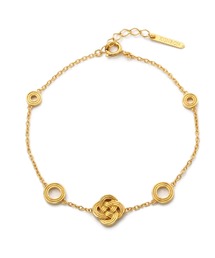 KONRON（コンロン）の「「KONRON/コンロン」ブレスレット　Beni SV925 w/gold coating 18.5cm（ブレスレット）」