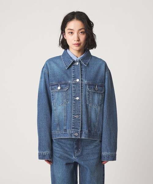 CITEN（シテン）の「＜CITEN＞エッセンシャルデニムジャケット（その他アウター・レディース・コバルトブルー/ネイビー・S/M）」の18枚目の写真