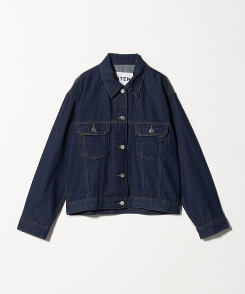 CITEN（シテン）の「＜CITEN＞エッセンシャルデニムジャケット（その他アウター・レディース・コバルトブルー/ネイビー・S/M）」の16枚目の写真