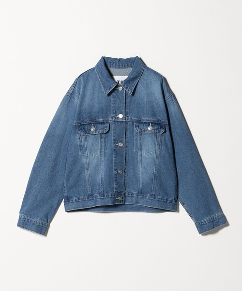 CITEN（シテン）の「＜CITEN＞エッセンシャルデニムジャケット（その他アウター・レディース・コバルトブルー/ネイビー・S/M）」の17枚目の写真
