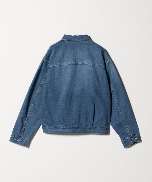 CITEN（シテン）の「＜CITEN＞エッセンシャルデニムジャケット（その他アウター・レディース・コバルトブルー/ネイビー・S/M）」の11枚目の写真